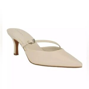 Calvin Klein Women's Jansy Buckle Strap Mid-Stiletto Pumps